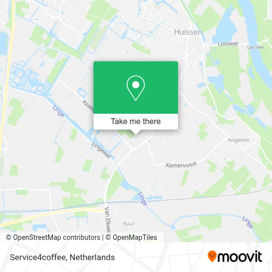 Service4coffee map