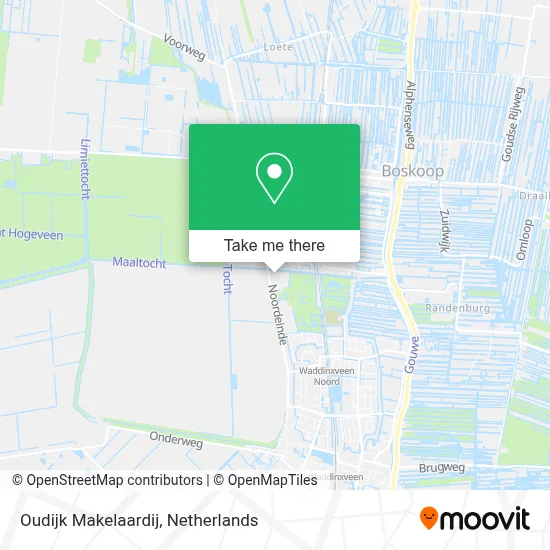 Oudijk Makelaardij map