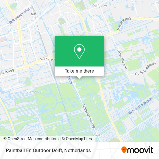 Paintball En Outdoor Delft map