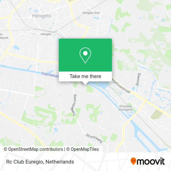Rc Club Euregio map