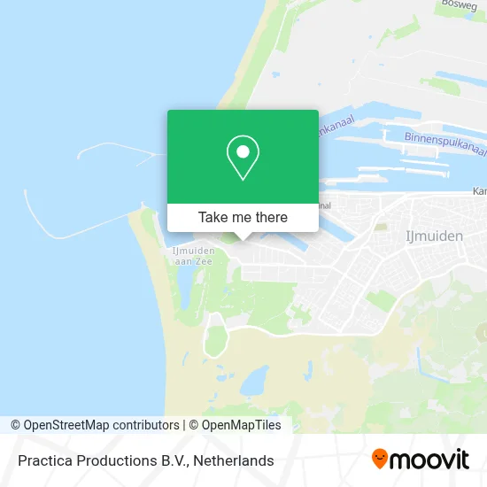 Practica Productions B.V. map