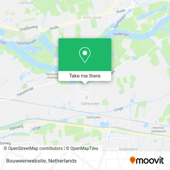 Bouweenwebsite map