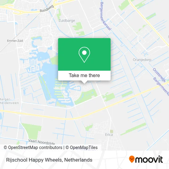Rijschool Happy Wheels map