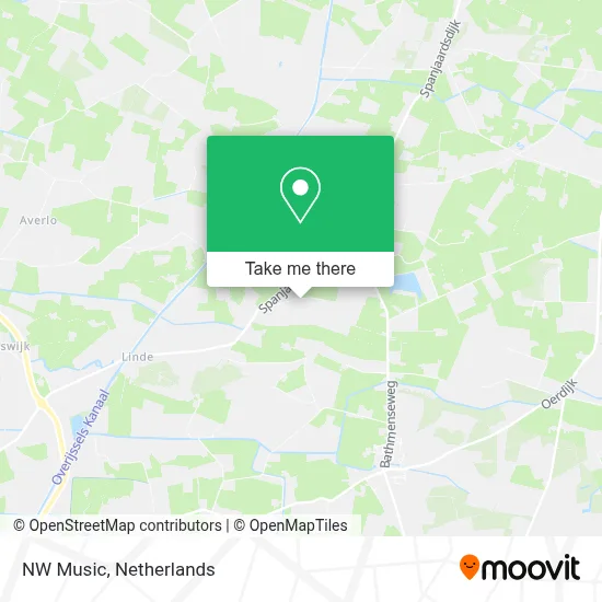 NW Music map