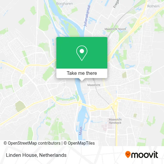 Linden House map