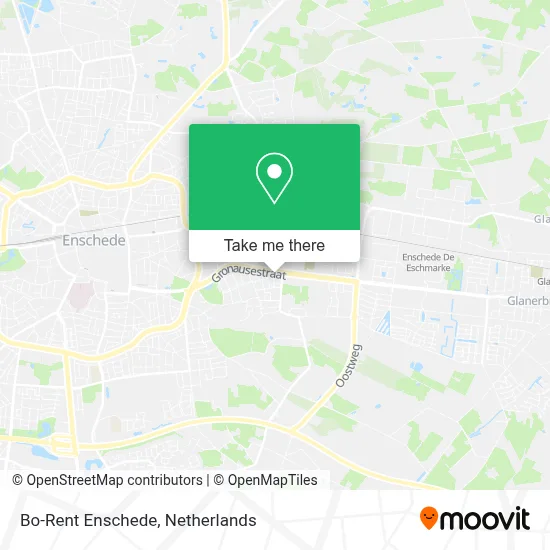 Bo-Rent Enschede map