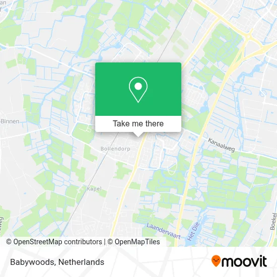 Babywoods map