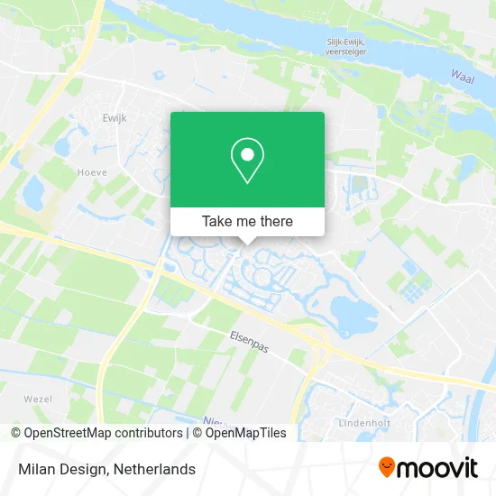 Milan Design map