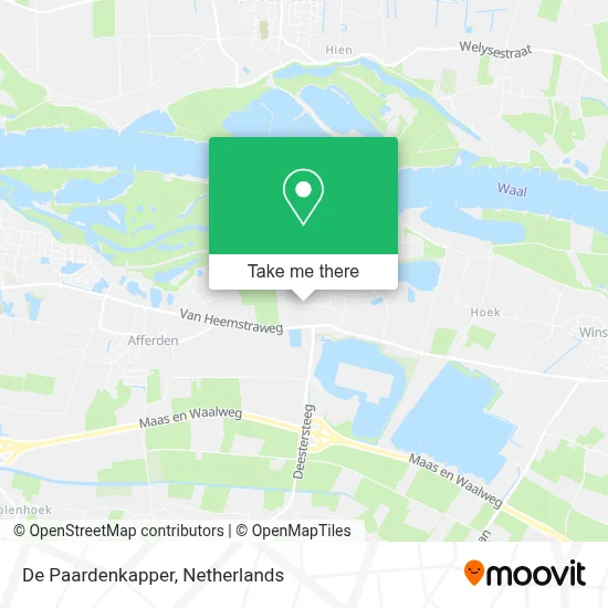 De Paardenkapper map
