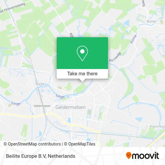Beilite Europe B.V map