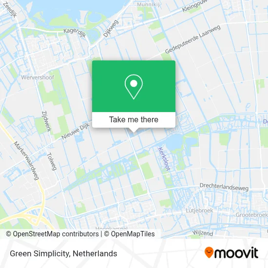 Green Simplicity map