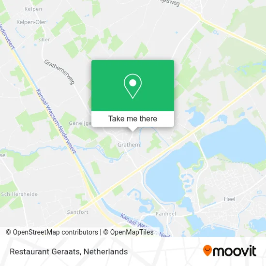 Restaurant Geraats map