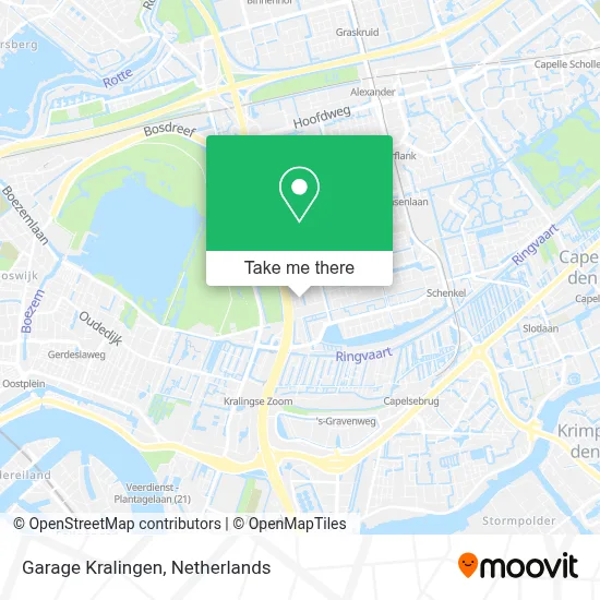 Garage Kralingen map