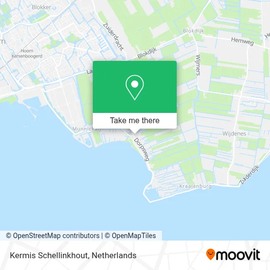 Kermis Schellinkhout map