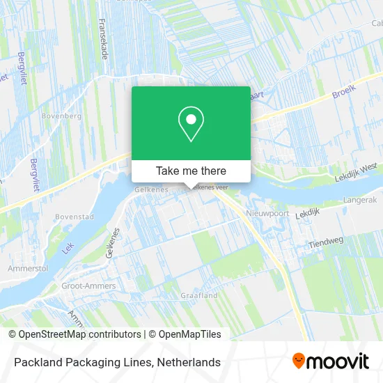 Packland Packaging Lines map