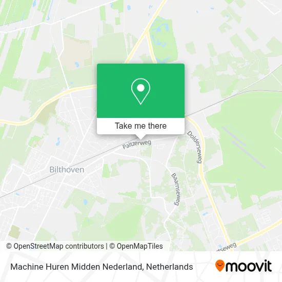 Machine Huren Midden Nederland map