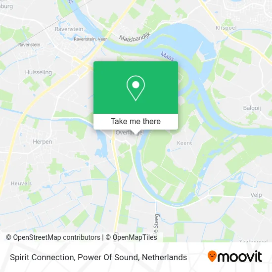 Spirit Connection, Power Of Sound map