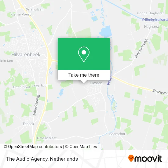 The Audio Agency map