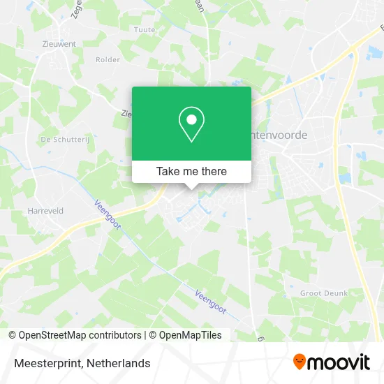 Meesterprint map