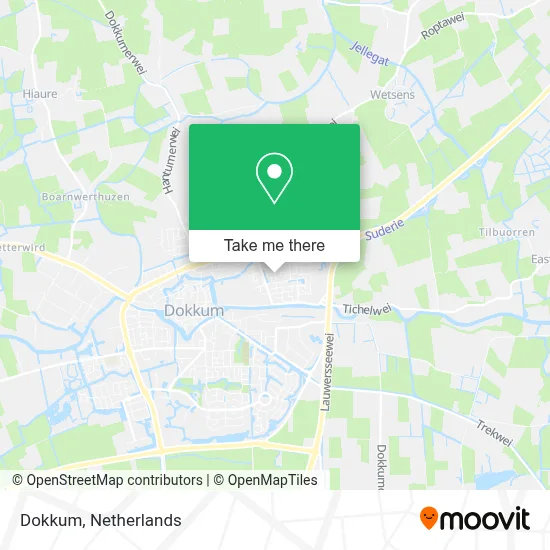 Dokkum map