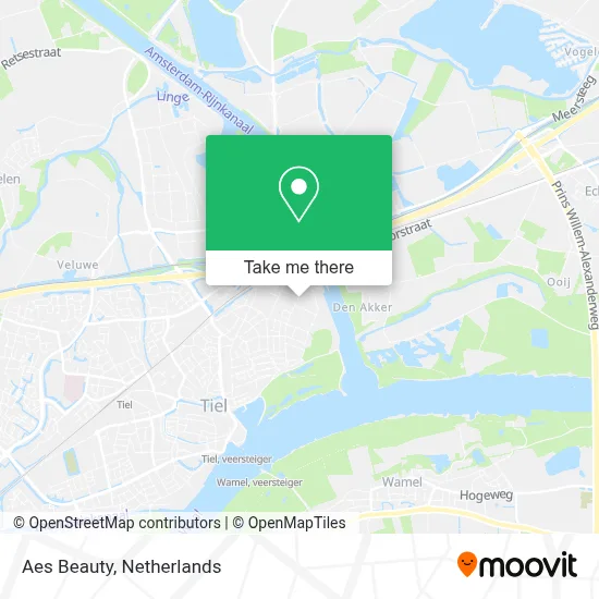 Aes Beauty map