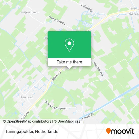 Tuiningapolder map