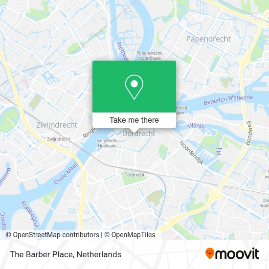 The Barber Place map