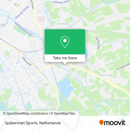 Spijkerman Sports Karte