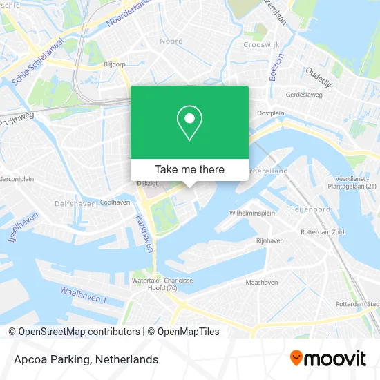 Apcoa Parking map