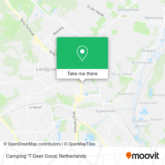 Camping 'T Geet Good map