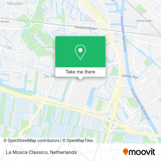 La Mosca Classico map