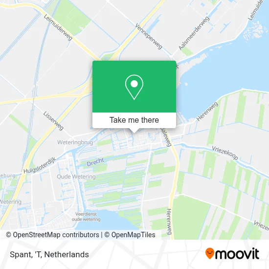 Spant, 'T map