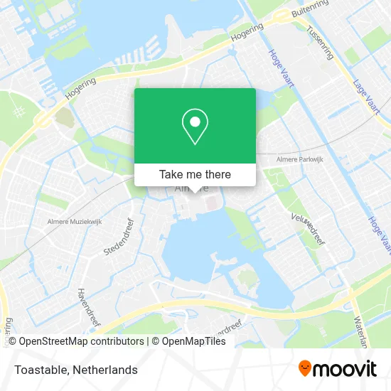 Toastable map