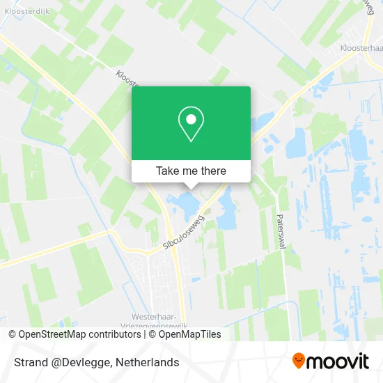 Strand @Devlegge map