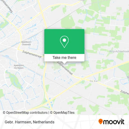 Gebr. Harmsen map