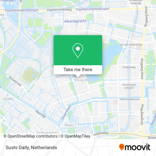 Sushi Daily map