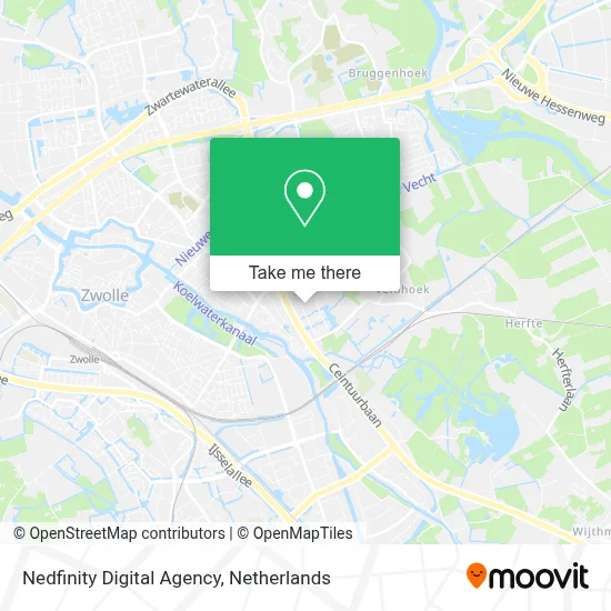 Nedfinity Digital Agency map
