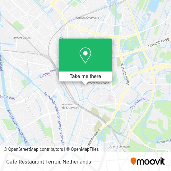 Cafe-Restaurant Terroir map