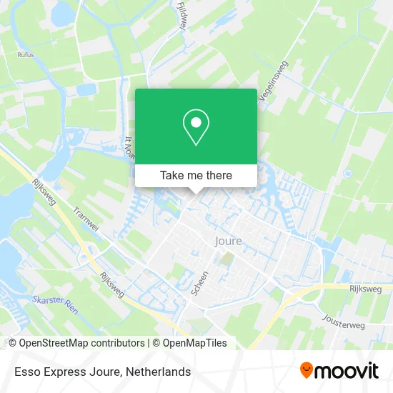 Esso Express  Joure map