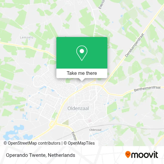 Operando Twente map