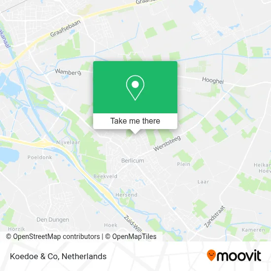 Koedoe & Co map
