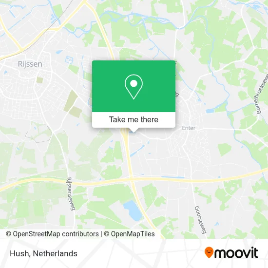 Hush map