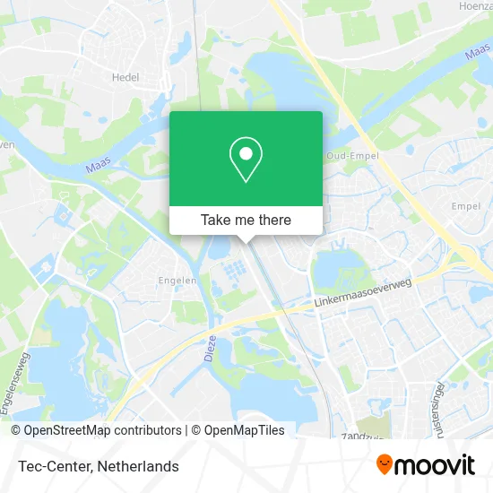 Tec-Center map