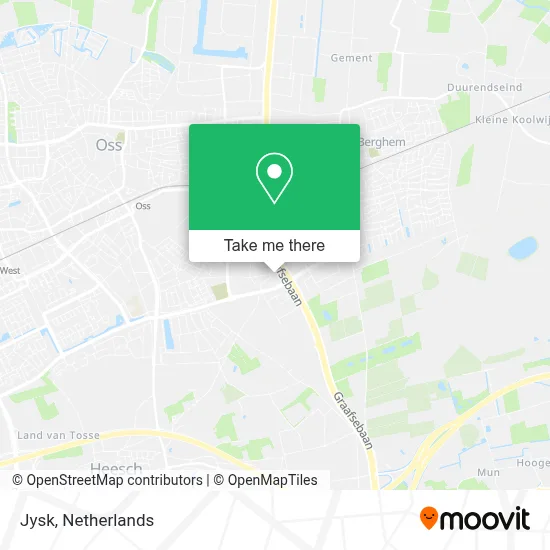 Jysk map