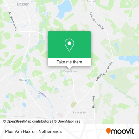 Plus Van Haaren map