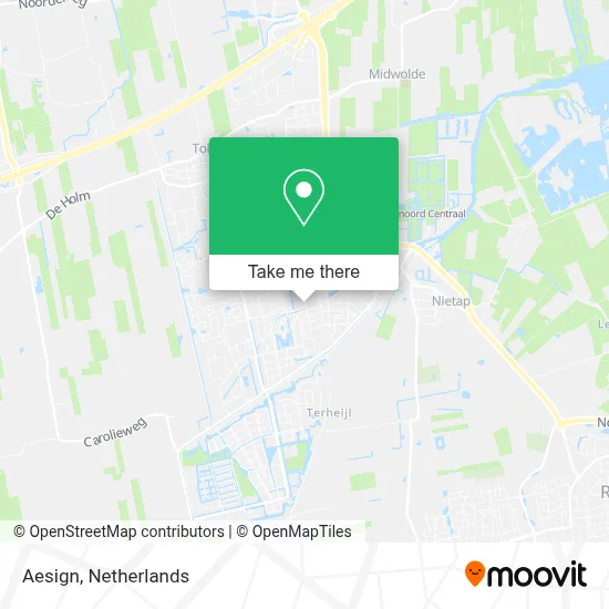 Aesign map