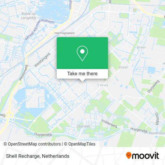 Shell Recharge map