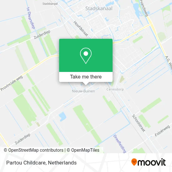 Partou Childcare map