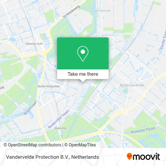 Vandervelde Protection B.V. map