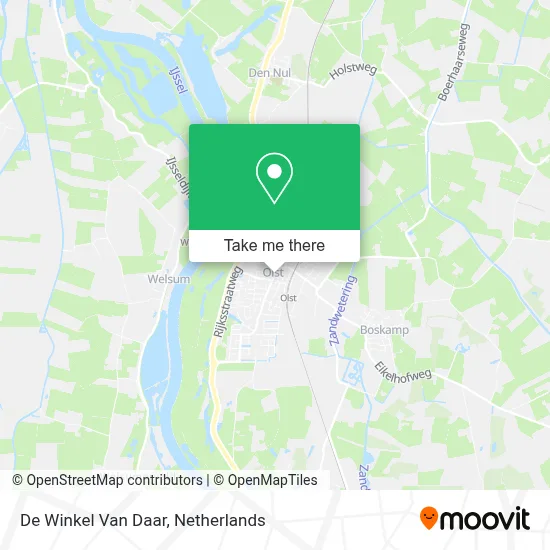 De Winkel Van Daar Karte